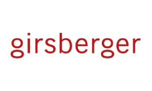 Logo girsberg in roter Schrift
