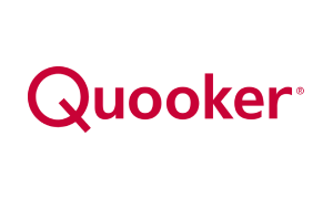 Logo Quooker in roter Schrift